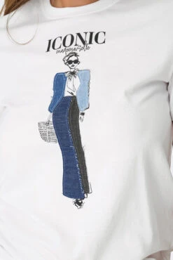 ONLY Le T-shirt « Iconic » -Mode Femme Homme product 15329752 21 3