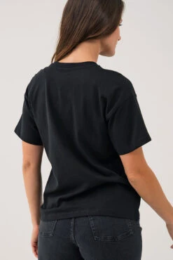 ONLY Le T-shirt Noir Avec Poche Perlée -Mode Femme Homme product 15334040 172 6