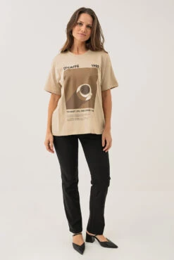 ONLY Le T-shirt Imprimé Thématique Café -Mode Femme Homme product 15346761 149 5