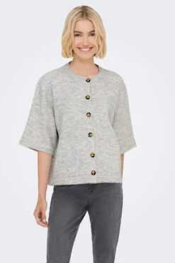 ONLY Le Cardigan En Tricot à Manches Courtes