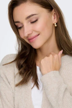 ONLY Le Cardigan Effet Mohair Beige -Mode Femme Homme product 15358567 757 3