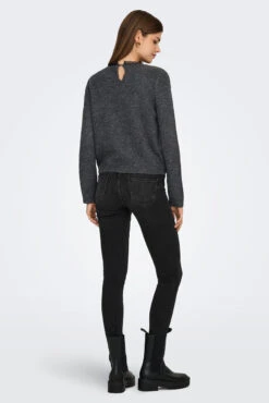 ONLY Le Chandail Charcoal Avec Dentelle Au Col -Mode Femme Homme product 15358610 018 4