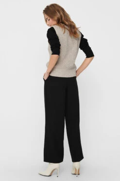 ONLY Le Chandail Sans Manches En Tricot Beige -Mode Femme Homme product 15364575 757 3