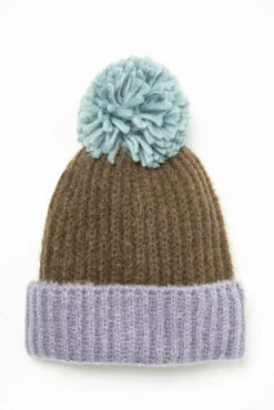 Tuque Tricolore Avec Pompon