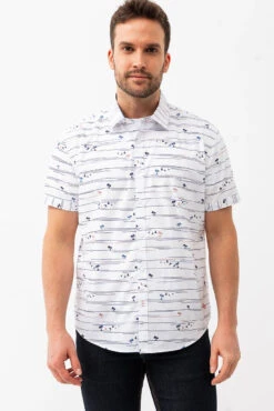 La Chemise Imprimé Bord De Mer