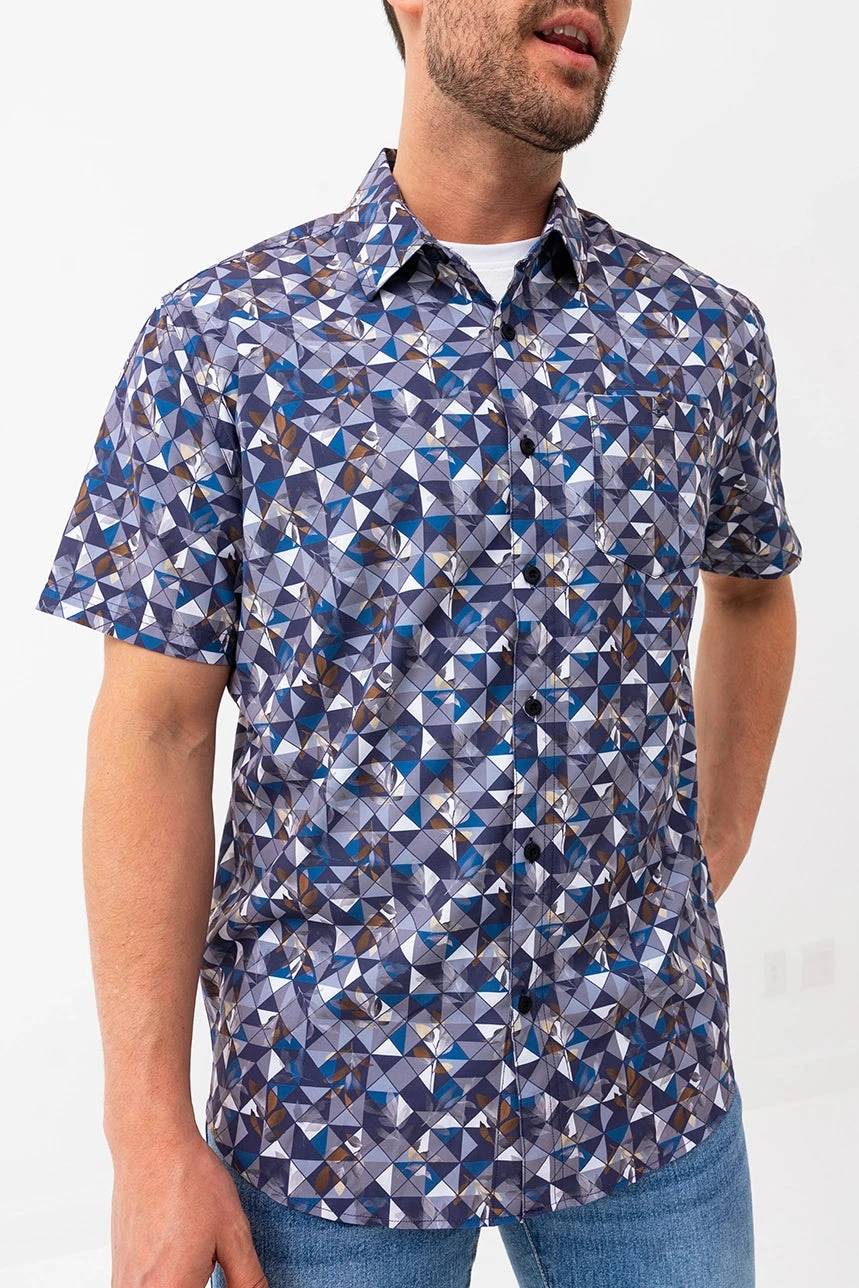 La Chemise Légère Imprimé Géométrique 3 La Chemise Légère Imprimé Géométrique – Image 3