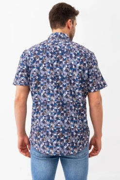 La Chemise Légère Imprimé Géométrique 7 La Chemise Légère Imprimé Géométrique -Mode Femme Homme product 7464722 142 4