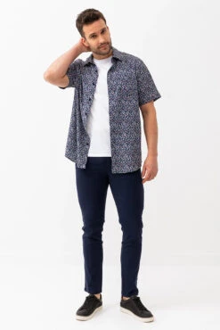 La Chemise Imprimée Fleurs Et Feuilles -Mode Femme Homme product 7464729 142 6