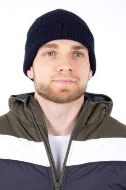 Tuque Tricot Côtelé Double épaisseur