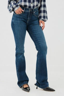Le Jeans Silver | Modèle Suki Curvy Mid Rise Bootcut
