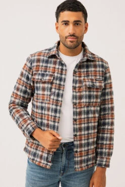 La Surchemise En Flanelle Matelassé Par Oxygen