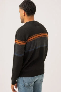 Le Chandail En Tricot Léger Rayé Par Oxygen -Mode Femme Homme product MS100 593 343 4