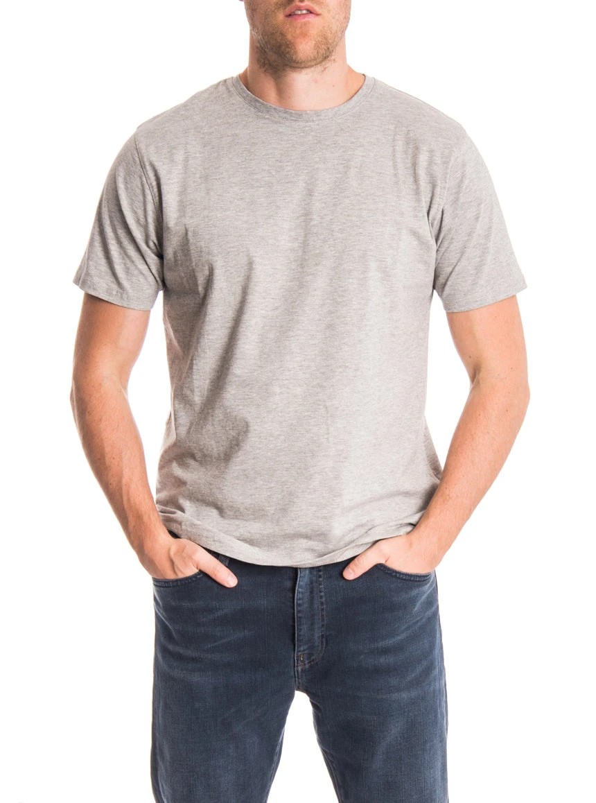 T-shirt Basique Avec Col Rond 5 T-shirt Basique Avec Col Rond – Image 5