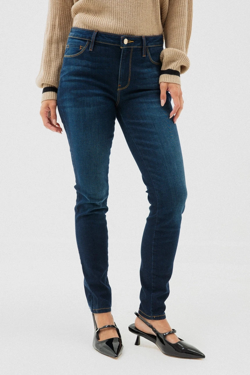 Guess Le Jeans Bleu Foncé | Modèle Skinny Mid Sexy Curves 1 Guess Le Jeans Bleu Foncé | Modèle Skinny Mid Sexy Curves
