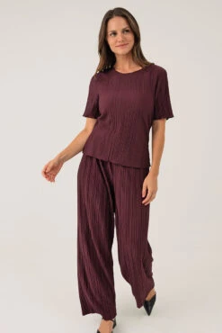 ONLY Le Pantalon Large En Matière Plissée -Mode Femme Homme product 15368056 8